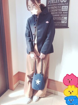 ma♡さんの「CONVERSE TOKYO/コンバーストウキョウ コーデュロイドロストバッグ」を使ったコーディネート