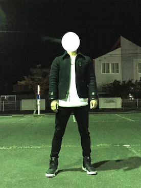 「GOLD（ゴールド）のアイテム（ブルゾン）」を使った、ゆうさん（メンズ・168cm）の秋コーディネート