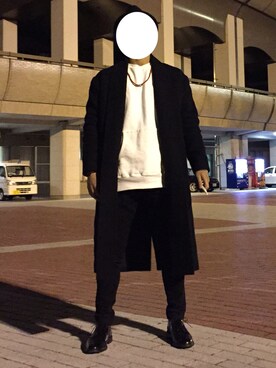 「アイテム（ダウンジャケット/コート）」を使った、ゆうさん（メンズ・168cm・20代）の春コーディネート