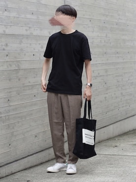 「スタンスミス」｜sushi ㅤさん（メンズ・170cm）の秋コーディネート