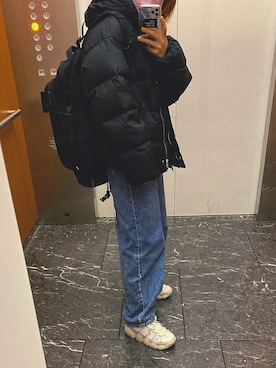 「karrimor（カリマー）のアイテム（バックパック/リュック）」を使った、SAYAさん（レディース・149cm）の春コーディネート
