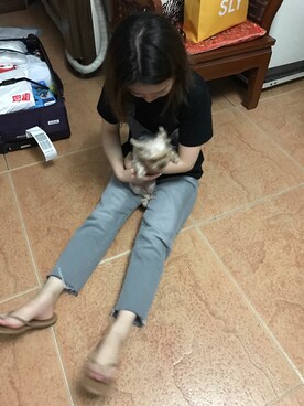 「狗狗」｜小马小莉儿さん（レディース・155cm）の秋コーディネート
