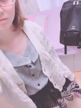 「bye bye」｜mocha☆.｡.:*・さん（レディース・156cm）の秋コーディネート