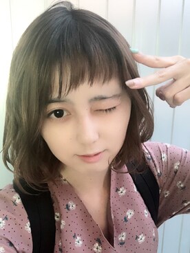 「イメチェン」｜mocha☆.｡.:*・さん（レディース・156cm）の秋コーディネート