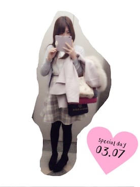 「MISCH MASCH（ミッシュマッシュ）のアイテム（その他アウター）」を使った、 M I K I ✩さん（レディース・162cm）の春コーディネート