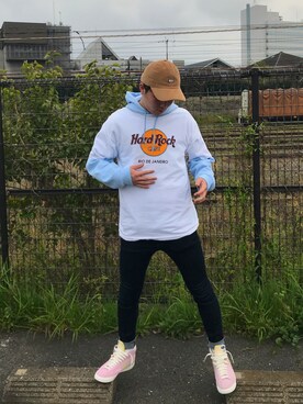 「blazer」｜「アイテム（キャップ）」を使った、ytさん（メンズ・177cm）の春コーディネート