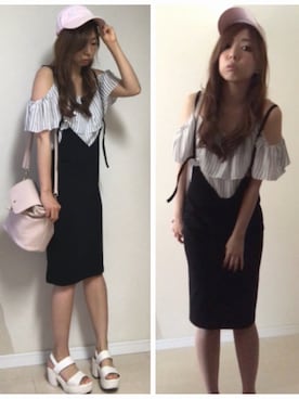 「ユニコーン」｜「アイテム（その他）」を使った、nana♡さん（レディース・160cm）の夏コーディネート