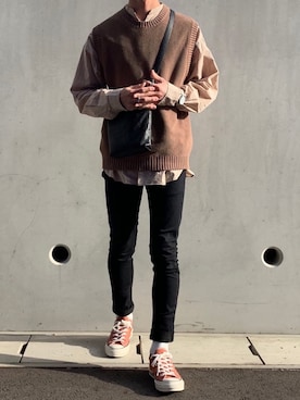 たき さん（メンズ・170cm）の春コーディネート