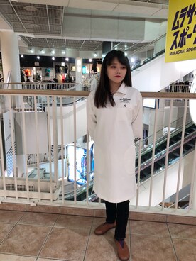 「AVIREXMILITARYCAMP」｜かさん（レディース・146cm）の夏コーディネート