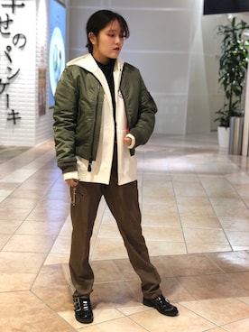 かさん(レディース・146cm)の冬コーディネート