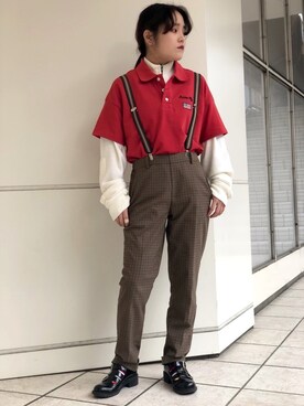 かさん（レディース・146cm）の春コーディネート