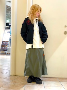 かさん（レディース・146cm）の春コーディネート