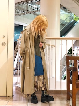 かさん（レディース・146cm）の春コーディネート