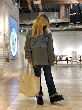 かさん（レディース・146cm）の秋コーディネート