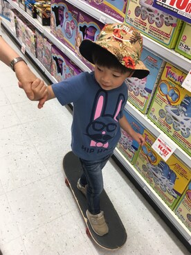 Wさん(キッズ・100cm)の春コーディネート