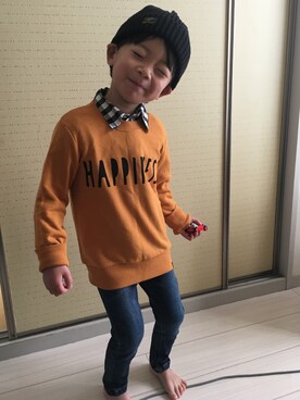 Ｗさん（キッズ・100cm）の冬コーディネート