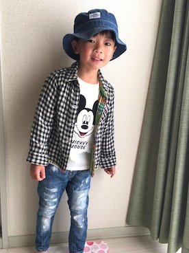 Ｗさん（キッズ・100cm）の冬コーディネート