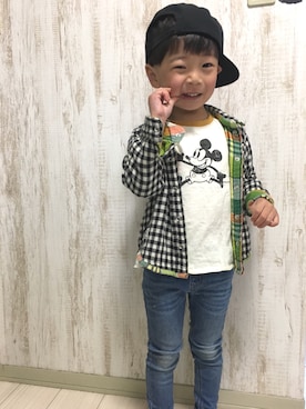 Ｗさん（キッズ・100cm）の春コーディネート