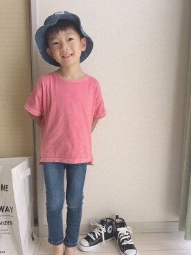 Ｗさん（キッズ・100cm）の春コーディネート