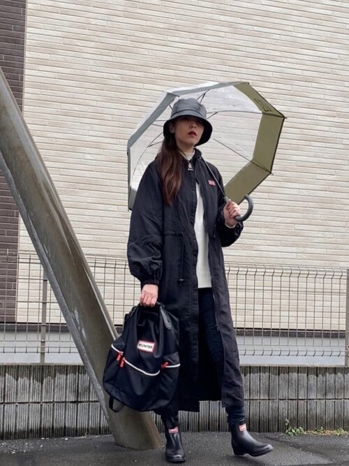 あやち Hunterの長傘を使ったコーディネート Wear