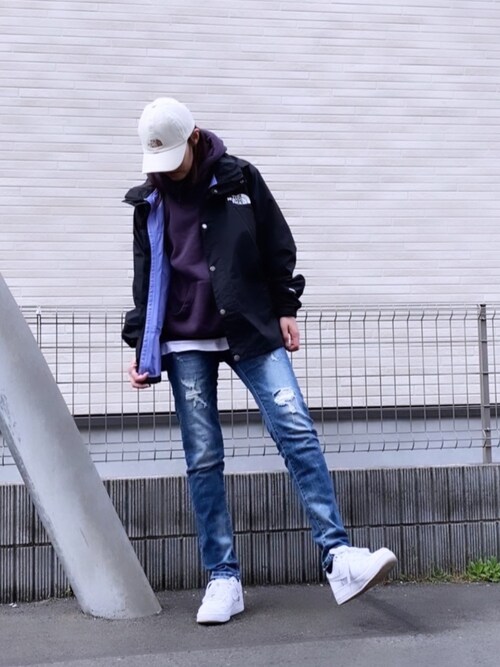あやち The North Faceのキャップを使ったコーディネート Wear