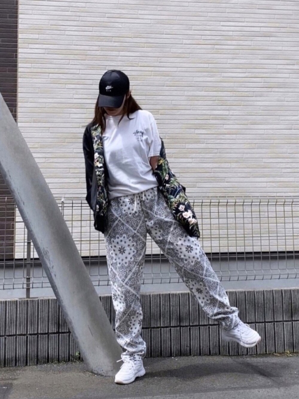 あやち Nikeのキャップを使ったコーディネート Sciaky