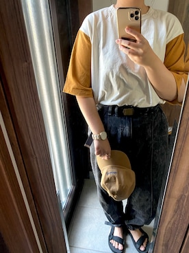 「coen」｜hrnさん（レディース・158cm）の春コーディネート