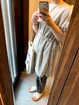 hrnさん（レディース・158cm）の夏コーディネート