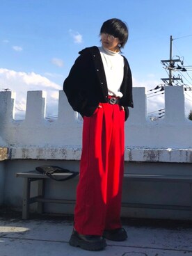 ナカシオさん(メンズ・165cm)の春コーディネート