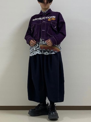 SHAREEF（シャリーフ）の「COLOR DENIM BLOUSON（デニムジャケット