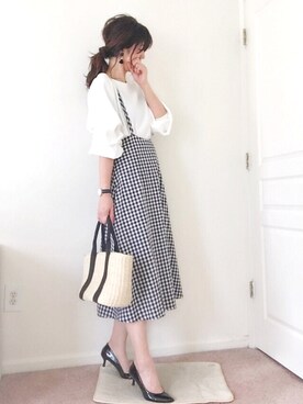 「リエディ(Re:EDIT)」｜meiさん（レディース・175cm）の春コーディネート