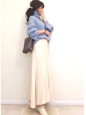 「リエディ(Re:EDIT)」｜meiさん（レディース・175cm）の冬コーディネート