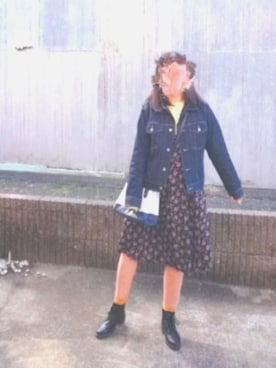 「AS as know as（エーエス アズノウアズ）のアイテム（ワンピース）」を使った、nanaさん（レディース・166cm）の冬コーディネート