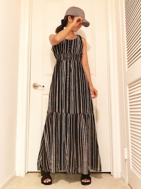 「Target（ターゲット）のアイテム（ワンピース/ドレス）」を使った、Mei さん（レディース・160cm）の夏コーディネート