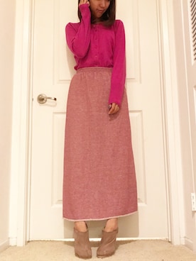 「オシャレパッソ」｜「アイテム（ブーティ）」を使った、Mei さん（レディース・160cm）の秋コーディネート