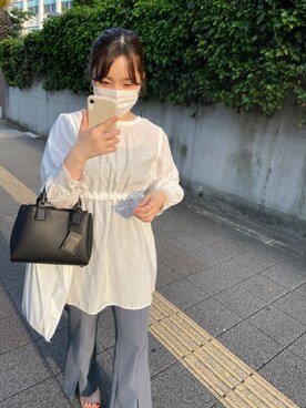 Fukaさん（レディース・159cm）の春コーディネート