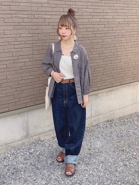 まき みさきさん（レディース・149cm）の秋コーディネート