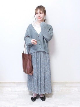 まき みさきさん（レディース・149cm）の春コーディネート