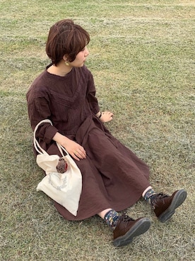 まき みさきさん（レディース・149cm）の秋コーディネート