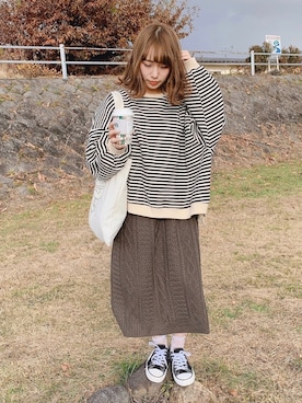 まき みさきさん（レディース・149cm）の秋コーディネート