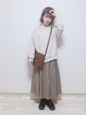 まき みさきさん（レディース・149cm）の冬コーディネート