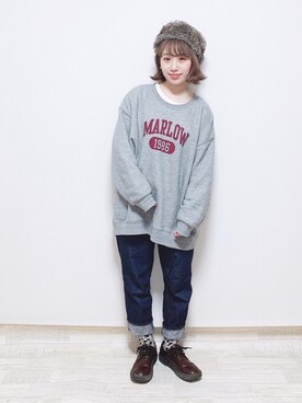まき みさきさん(レディース・149cm)の冬コーディネート