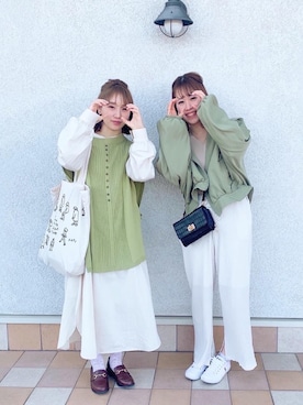 まき みさきさん(レディース・149cm)の春コーディネート