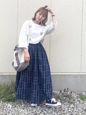 まき みさきさん(レディース・149cm)の春コーディネート