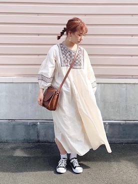 ワンピースを使った キナリ のレディース人気ファッションコーディネート Wear