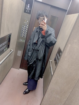 「RANDOM IDENTITIES（ランダムアイデンティティーズ）のアイテム（その他アウター）」を使った、takaさん（メンズ・180cm）の冬コーディネート