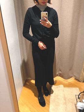 「アイテム（その他シューズ）」を使った、sakupooooonさん（レディース・158cm）の冬コーディネート