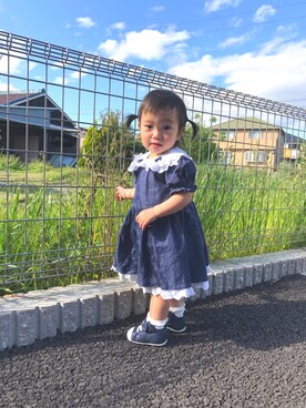 Yuiさん（キッズ・90cm）の春コーディネート