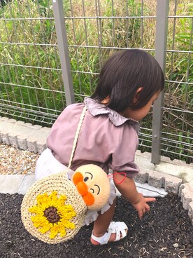 「kids」｜「アイテム（雑貨/ホビー）」を使った、Yuiさん（キッズ・90cm）の夏コーディネート