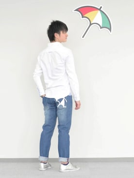 「アーノルドパーマー」｜NORIさん（メンズ・170cm・30代）の冬コーディネート